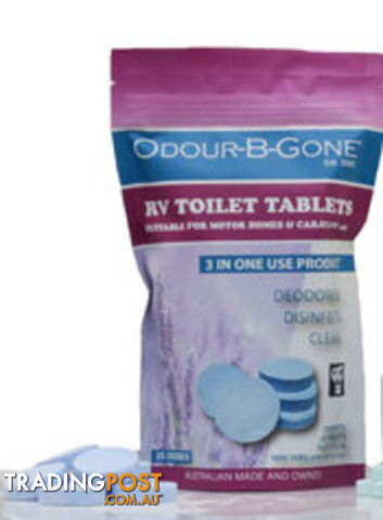 Odour B Gone - 25 tablet pack lavender