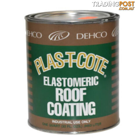 Plas-T-Cote Roof Sealer White 946ml. 49338/OLD47032