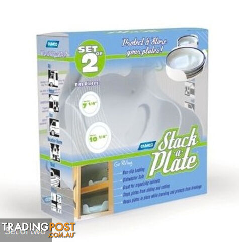 Camco Stack-A-Plate - White