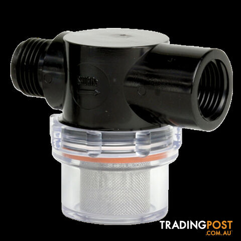 Shurflo Twist Filter with 1/2 Thread Inlet & Outlet