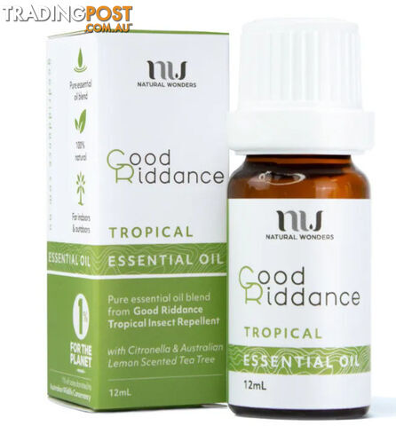 Natural Wonders Good Riddance Tropical Essential Oil 12ml