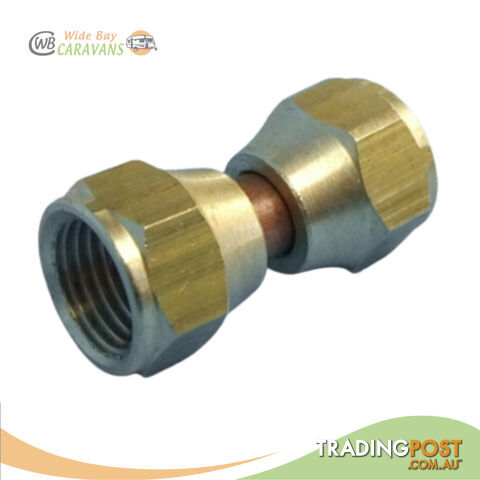 No70 FLARE SWIVEL CONNECT 3/8 3/8 FEMALE SAEx3/8