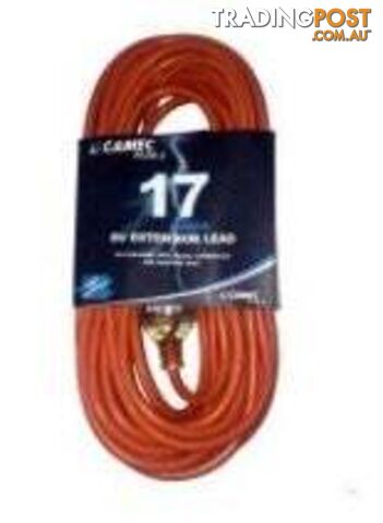 Camec 17M, 15 Amp, 240V, Plus 2 Extension Lead to suit RV use