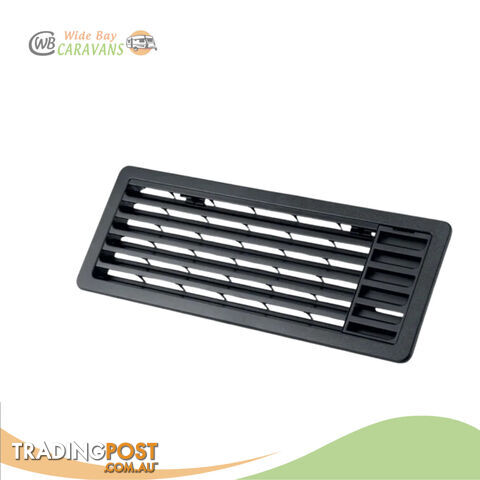 Thetford Top Fridge Vent to suit up too 100L - Black