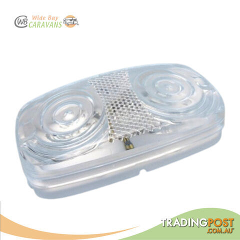 Narva 86310 Marker Lamp - Clear - 101mm x 52mm