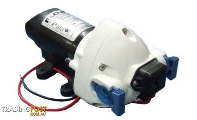 Flojet: Triplex - 12V Fresh Water Auto Pump - 11 LPM / 50 PSI. QUAD & 12mm Push-in