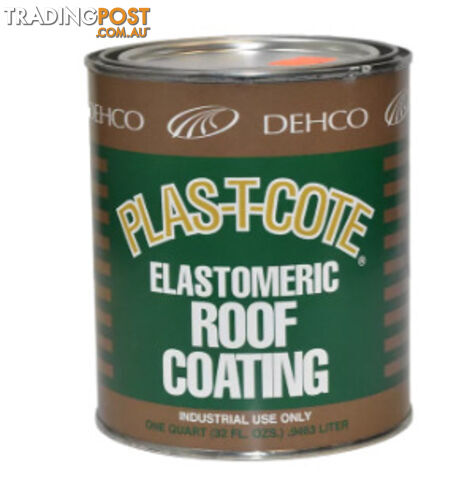 Plas-T-Cote Roof Sealer White 946ml. 49338/OLD47032