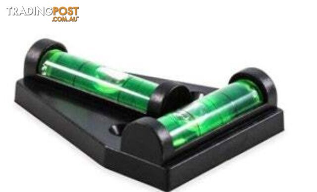 Camco Plastic 2-Way Tee Bubble Spirit Level