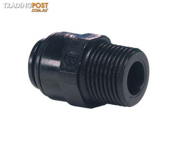 John Guest Straight 12mm x 1/2 BSPT Male Adaptor