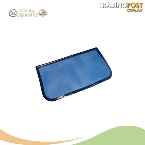 Round Bottom Corner Fly Screens - suit 508H x 914W Window