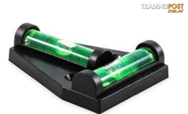 Camco Plastic 2-Way Tee Bubble Spirit Level