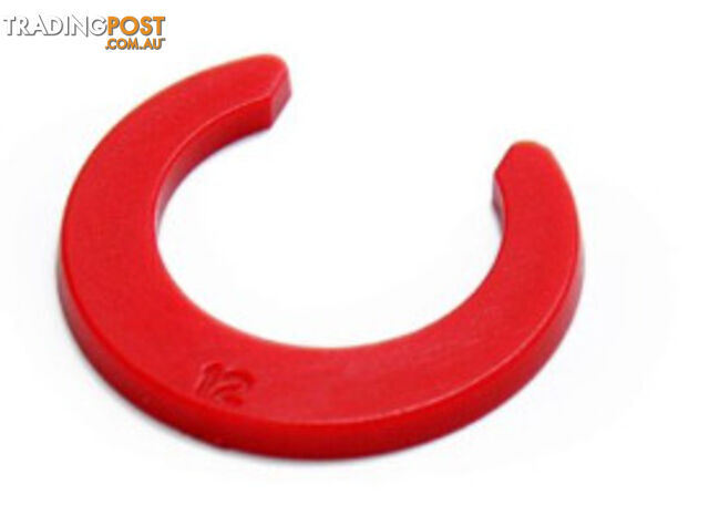 JG 12mm Red Locking Clip