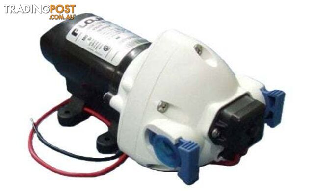 Flojet: Triplex - 12V Fresh Water Auto Pump - 11 LPM / 50 PSI. QUAD & 12mm Push-in