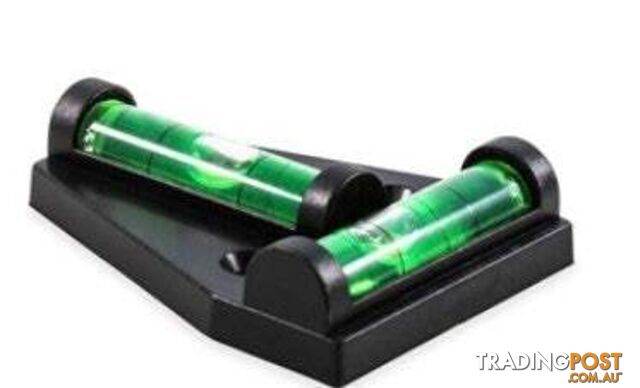 Camco Plastic 2-Way Tee Bubble Spirit Level