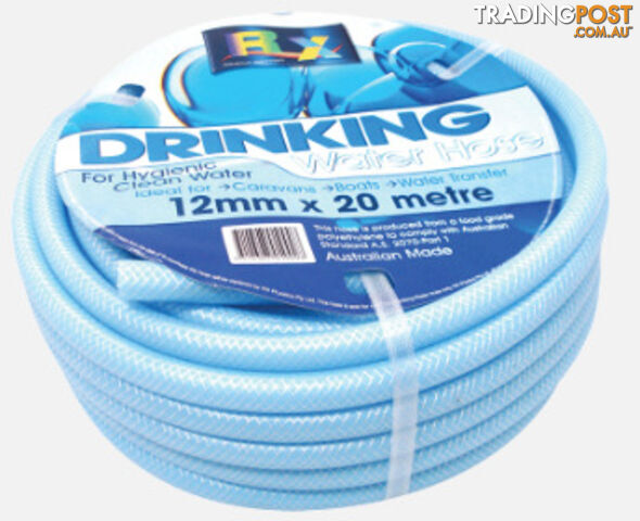 20M Roll of Blue Non-Toxic Reinforced Water Hose
