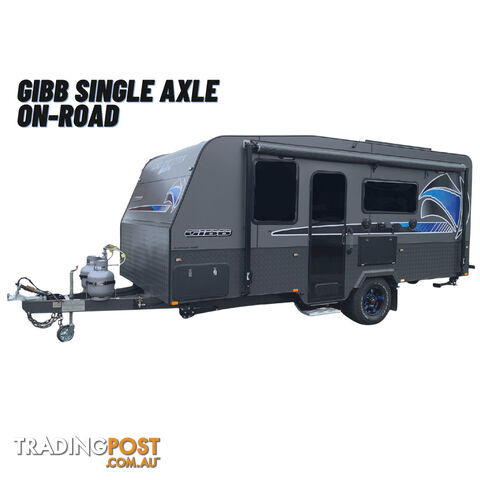 Gibb Single Axle 18' Series On-Road Caravan