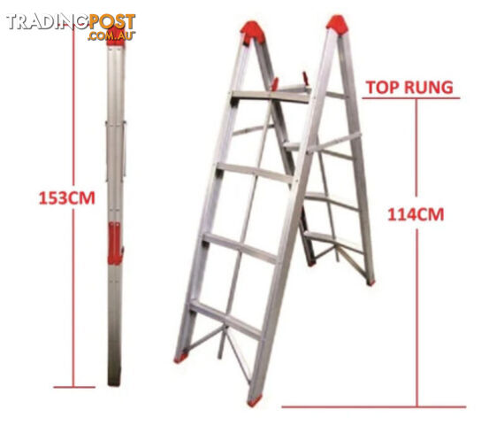Squeeze box ladder 4 step