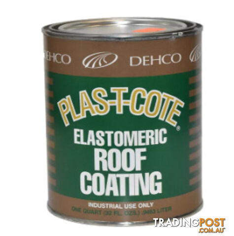 Plas-T-Cote Roof Sealer White 946ml. 49338/OLD47032