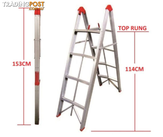 Squeeze box ladder 4 step - photo 1 of 3