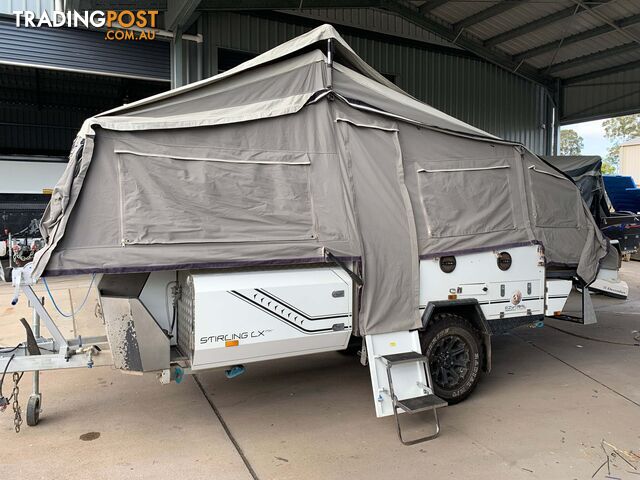 Ezy Trail Stirling LX MK11 F/fold Camper Trailer