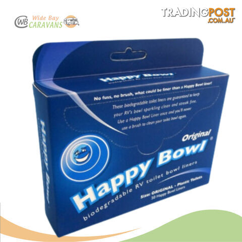 Happy Bowl RV toilet bowl liners