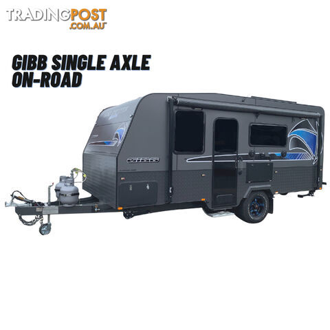 Gibb Single Axle 18' Series On-Road Caravan