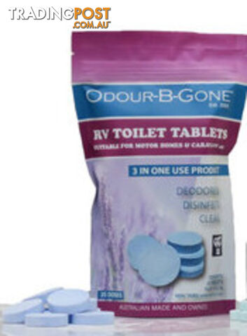 Odour B Gone - 25 tablet pack lavender