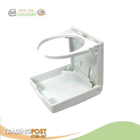 Folding Cup Holder - White Only