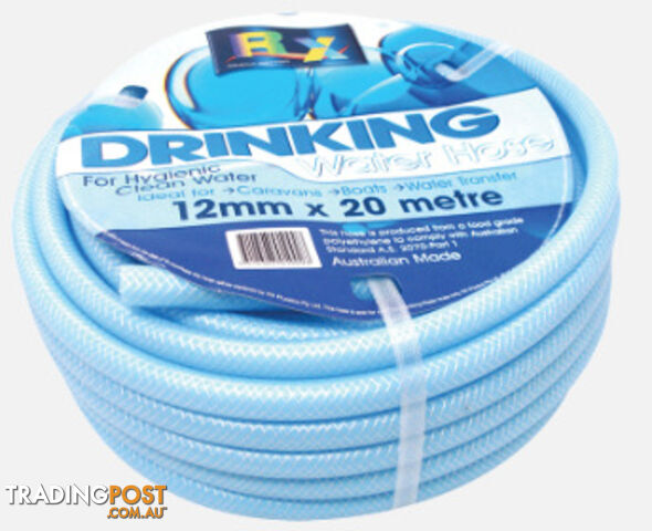 20M Roll of Blue Non-Toxic Reinforced Water Hose