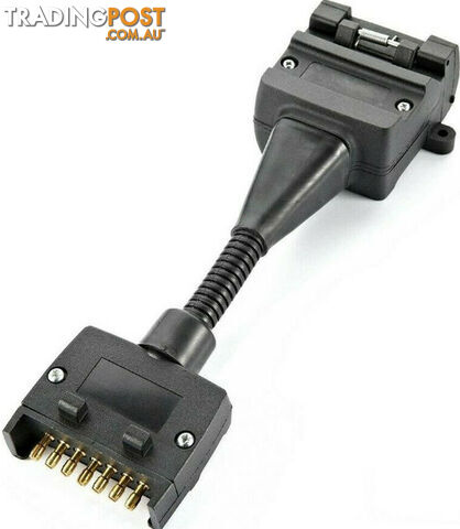 7 Pin Male to 12 Pin Female Socket Adaptor