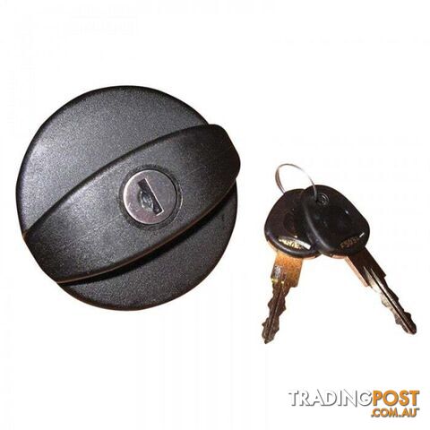Coast Cap & Keys Only Lockable Water Filler - Black