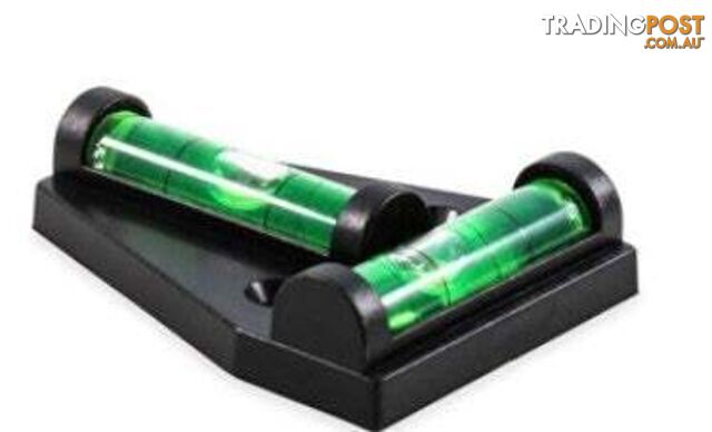 Camco Plastic 2-Way Tee Bubble Spirit Level