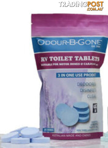 Odour B Gone - 25 tablet pack lavender