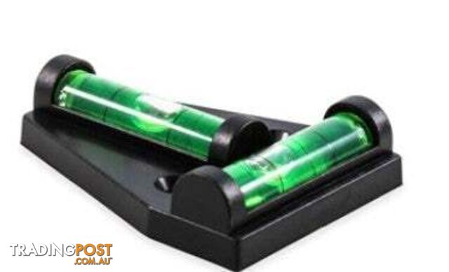 Camco Plastic 2-Way Tee Bubble Spirit Level