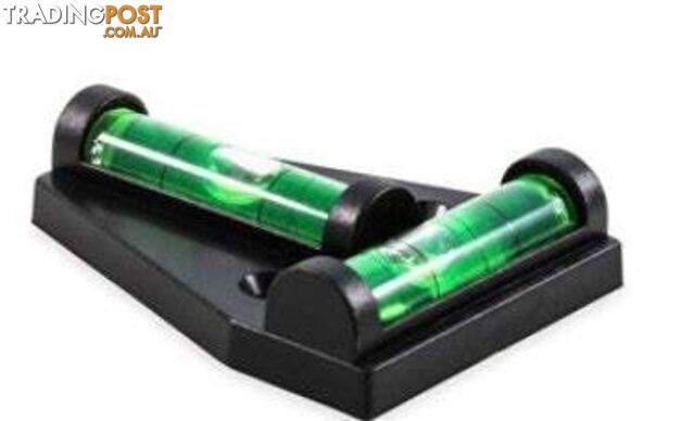 Camco Plastic 2-Way Tee Bubble Spirit Level