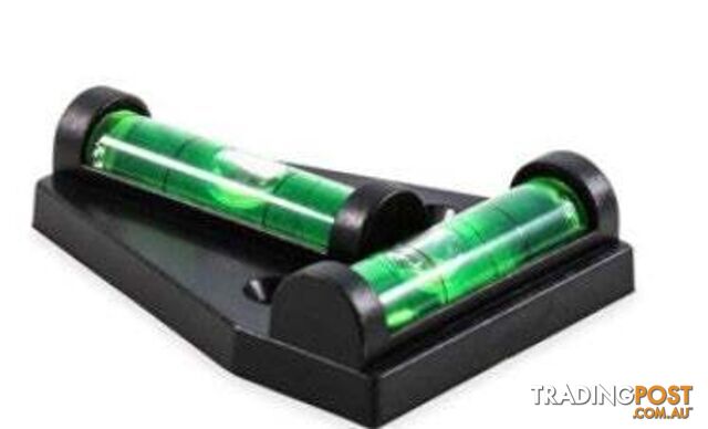 Camco Plastic 2-Way Tee Bubble Spirit Level