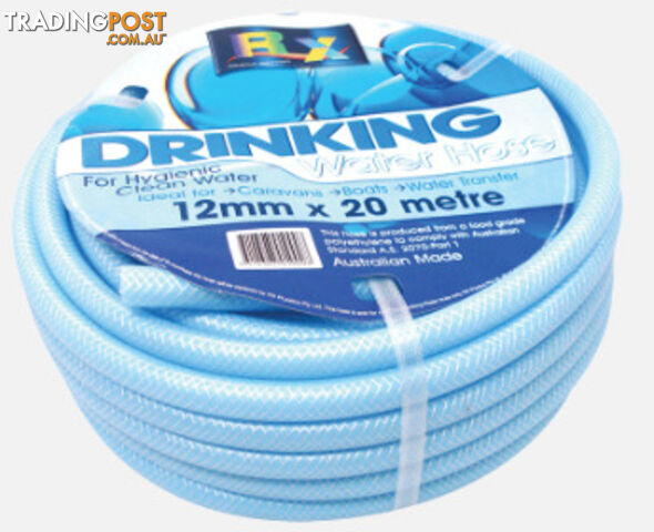 20M Roll of Blue Non-Toxic Reinforced Water Hose