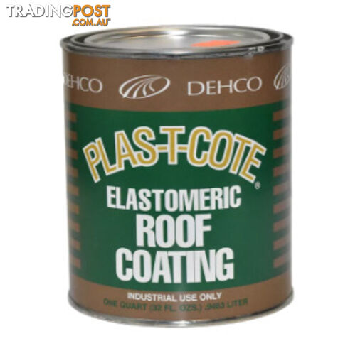 Plas-T-Cote Roof Sealer White 946ml. 49338/OLD47032