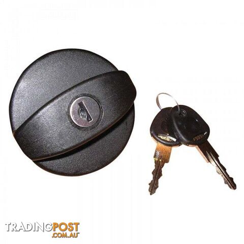 Coast Cap & Keys Only Lockable Water Filler - Black