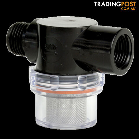 Shurflo Twist Filter with 1/2 Thread Inlet & Outlet
