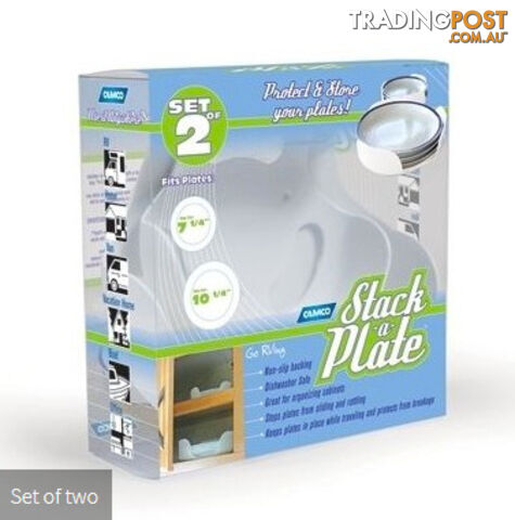 Camco Stack-A-Plate - White