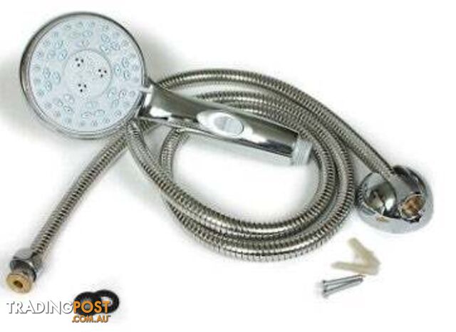 Camco Shower Head Kit Chrome