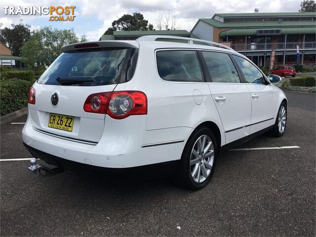 2008 VOLKSWAGEN PASSAT 125 TDI 3C MY09 UPGRADE 4D WAGON - photo 4 of 16