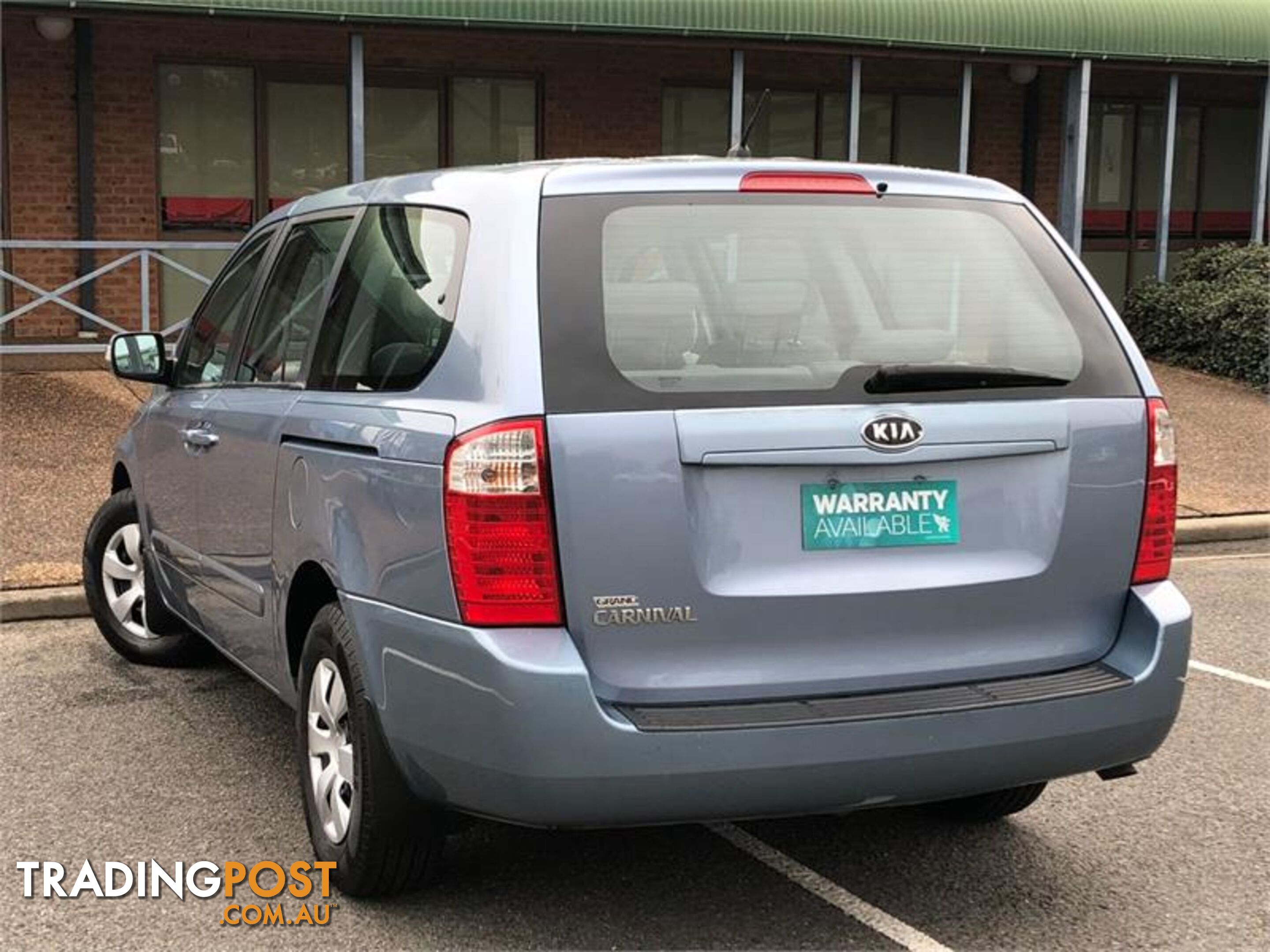 2012 KIA GRAND CARNIVAL S VQ MY12 4D WAGON