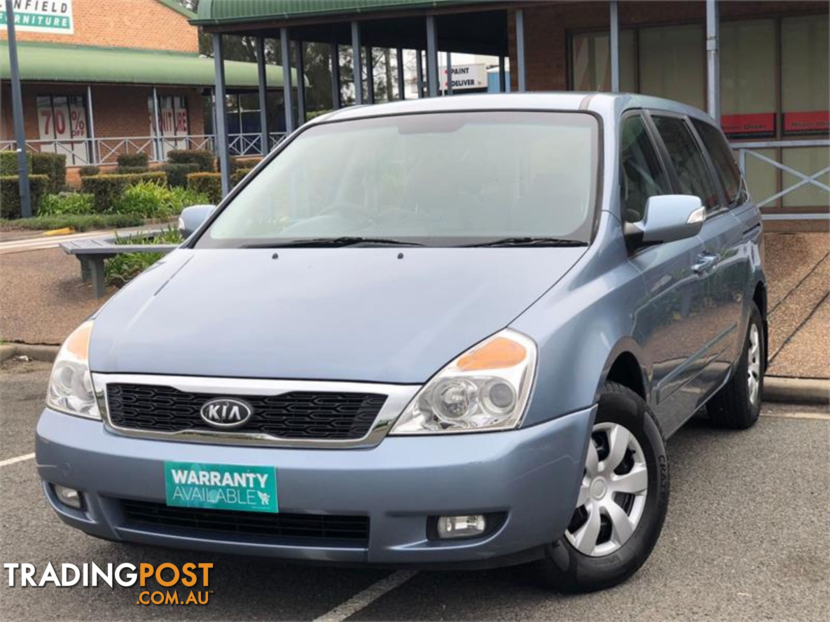 2012 KIA GRAND CARNIVAL S VQ MY12 4D WAGON