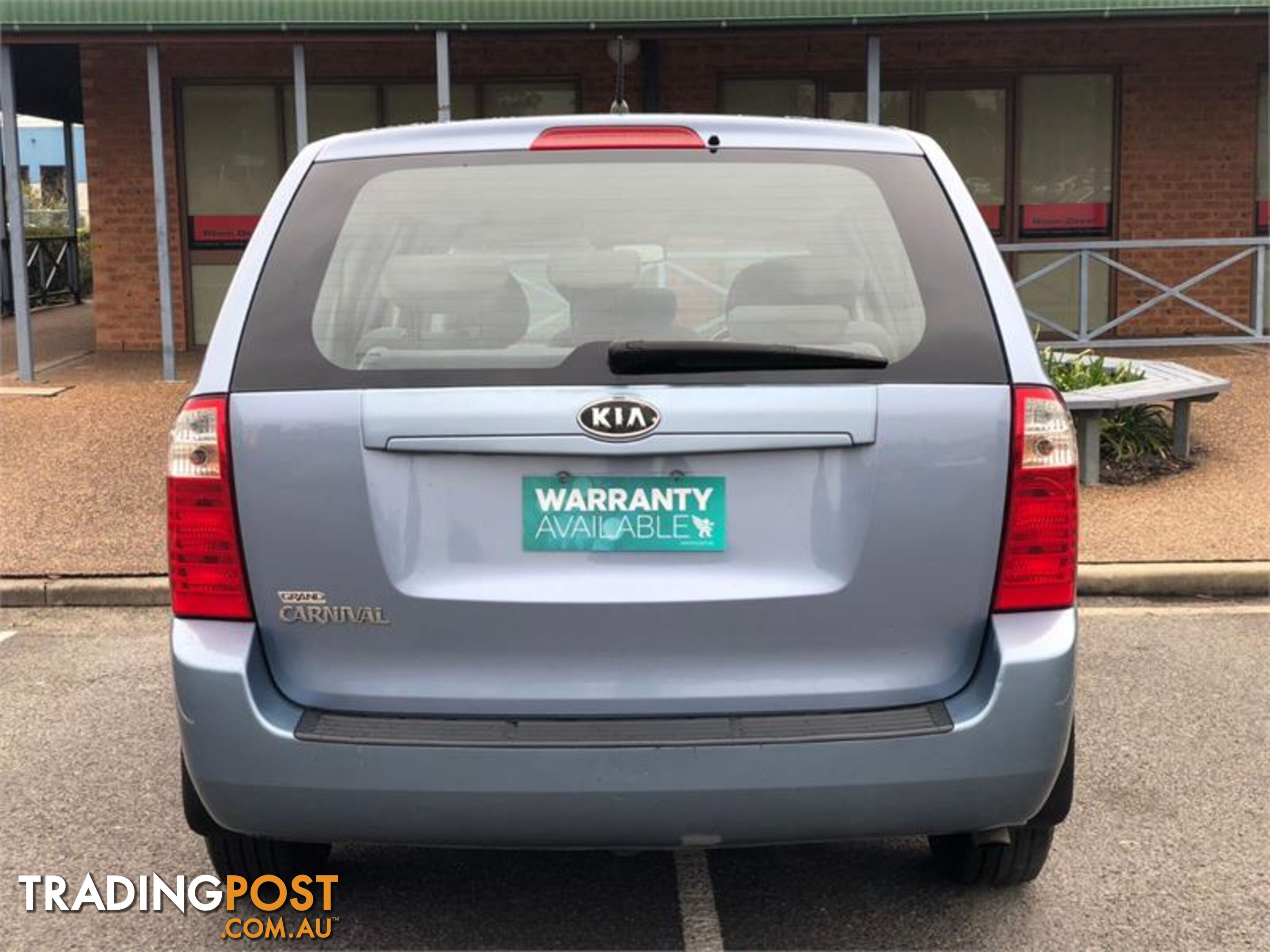 2012 KIA GRAND CARNIVAL S VQ MY12 4D WAGON