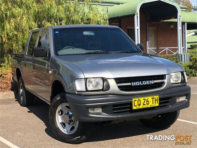 2001 HOLDEN RODEO LT (4x4) TFR9 CREW CAB P/UP