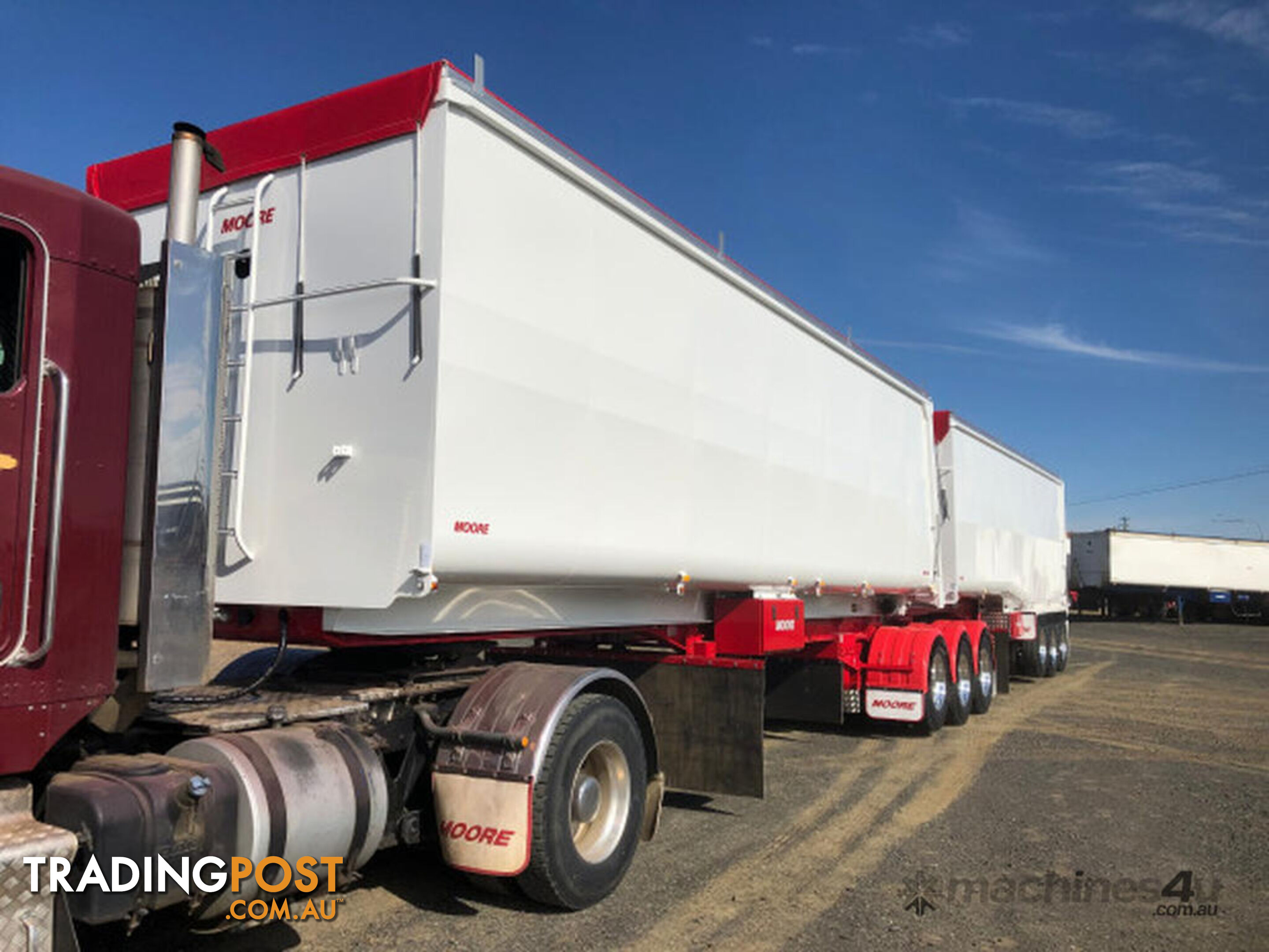 Moore B/D Lead/Mid Tipper Trailer