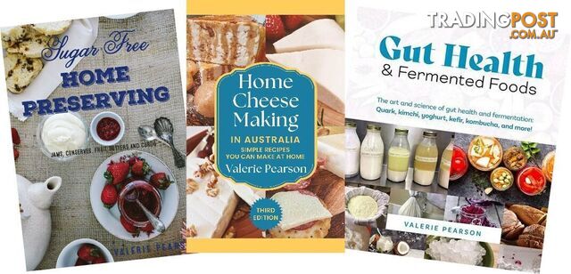 All Three of Valerie's Books - Green Living Australia - MPN: 8050