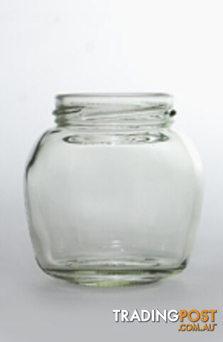 Jar-Twist top - 212ml Flint Glass Sapore Jar 58mm Twist Finish -  - MPN: 3115